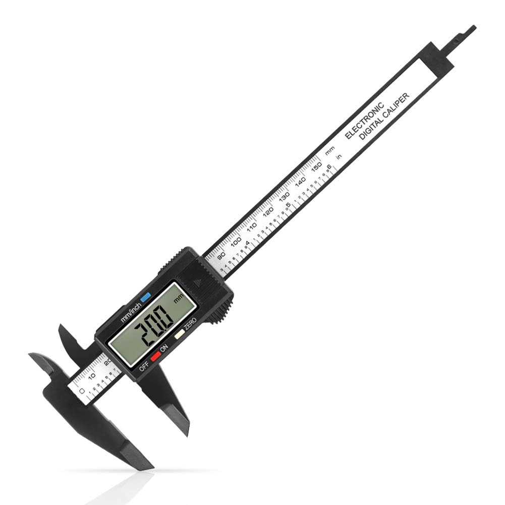 Digitaler Messschieber 0–150 mm mit LCD-Display – Zoll- und Millimeteranzeige